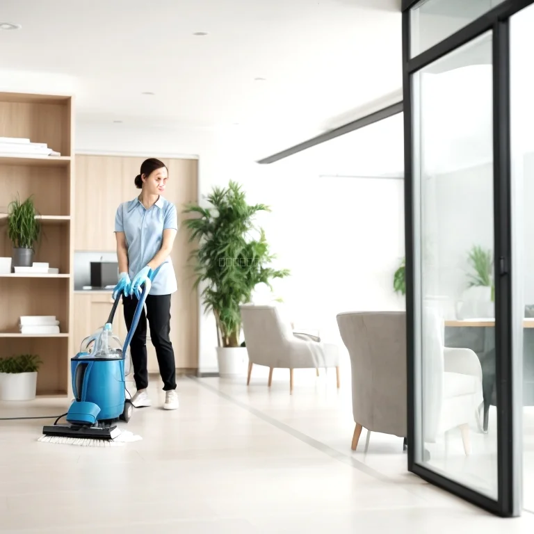 Equipo de trabajo PureSpace en operación